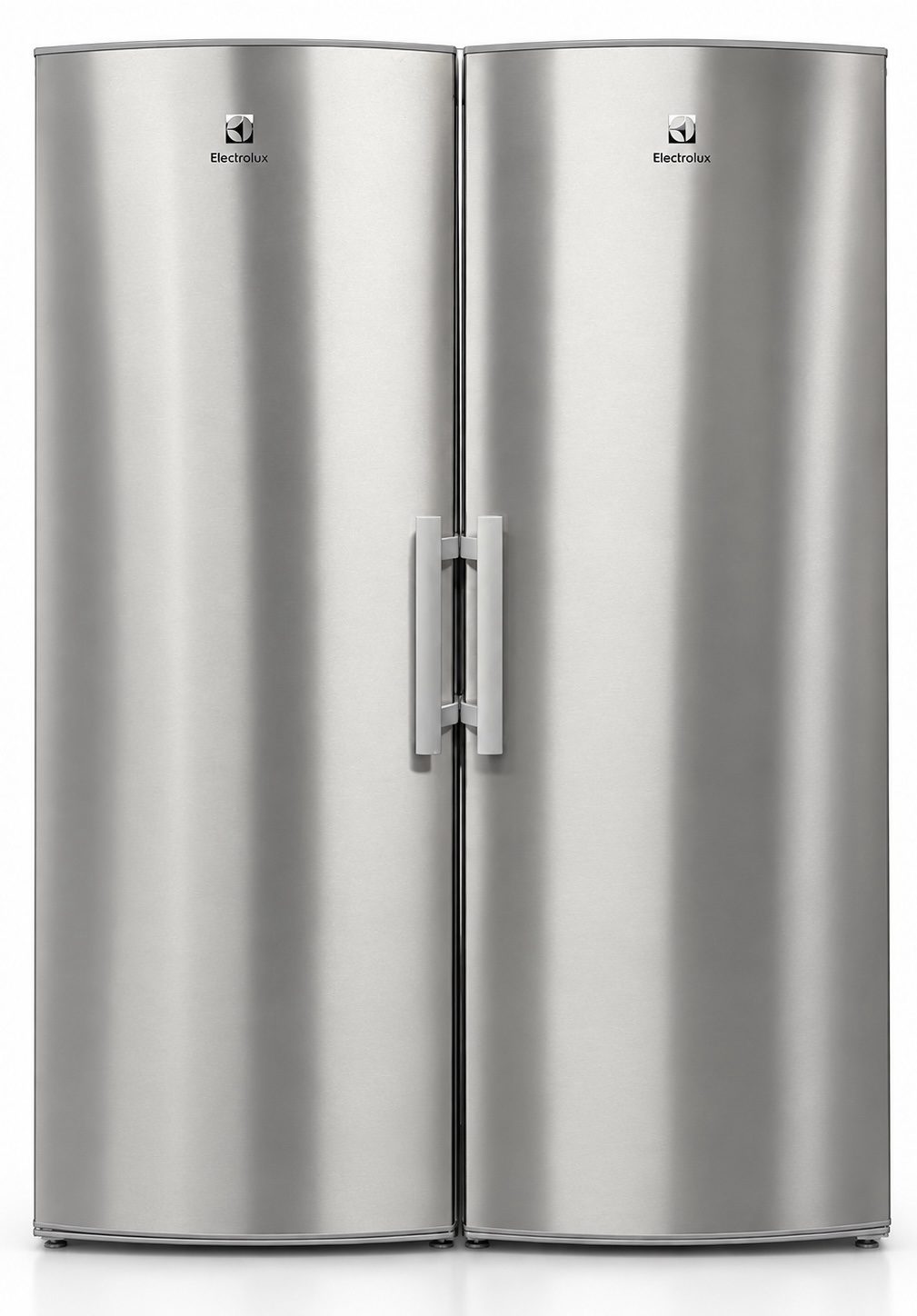 97d59cd1-be47-49ee-b501-7e2669cbc413 Kylskåp av typen ”side-by-side” från Electrolux i rostfritt stål.