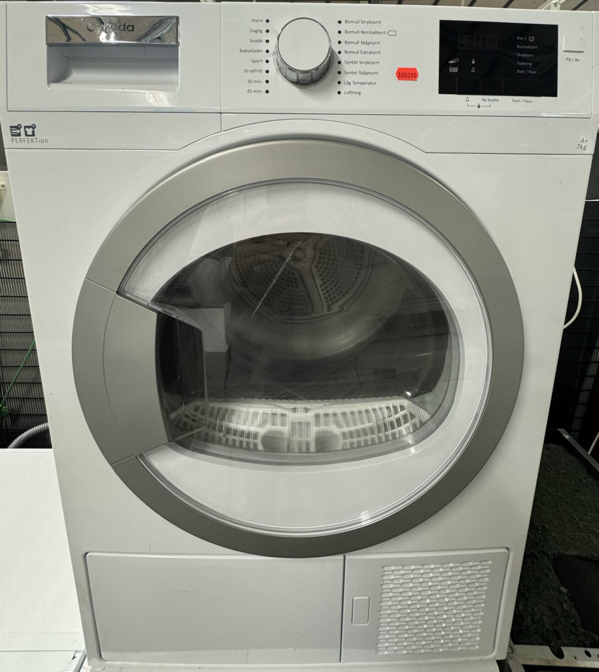 Torktumlare med värmepump Cylinda 7 kilo - Image 1